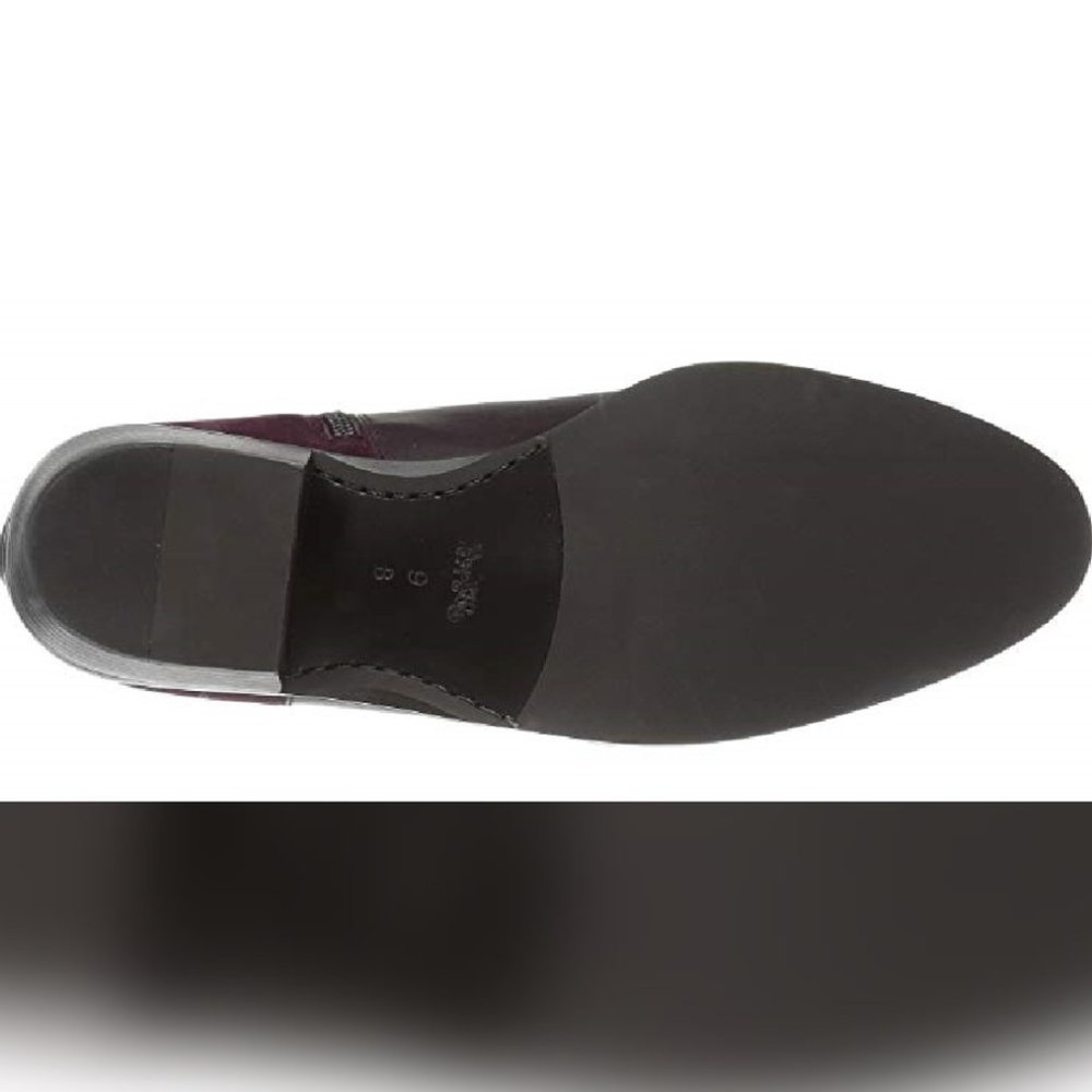 Coach Carmen Ankle Booties Oxblood Suede Leather Women’s 7.5 NIB - Picture 6 of 15